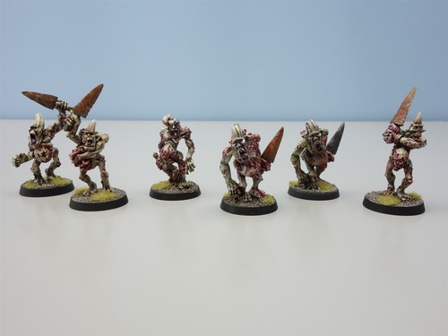 Warhammer 40k, Fantasy, & AoS Chaos Daemons Nurgle - Plaguebearers (oop metal) - Picture 3 of 5