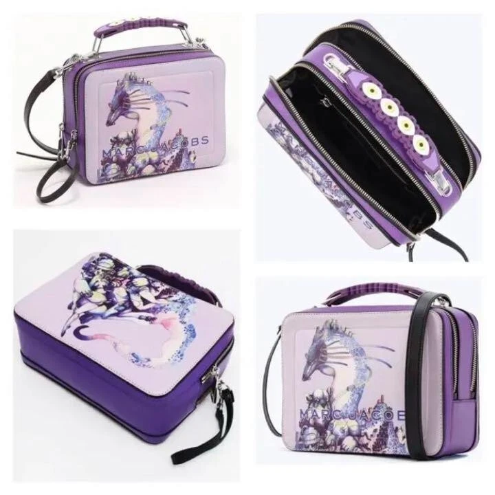 MARC JACOBS LAUREN TSAI Collaboration 2way Bag THE BOX SEAHORSE New