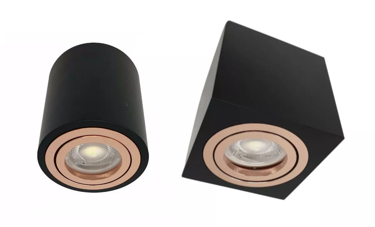 Rose gold cheap ceiling spotlights