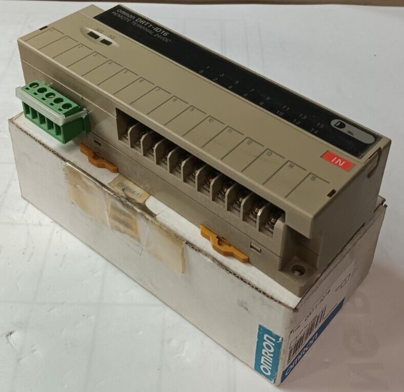 NEW OMRON DRT1-ID16 REMOTE TERMINAL MODULE 24 VDC | eBay