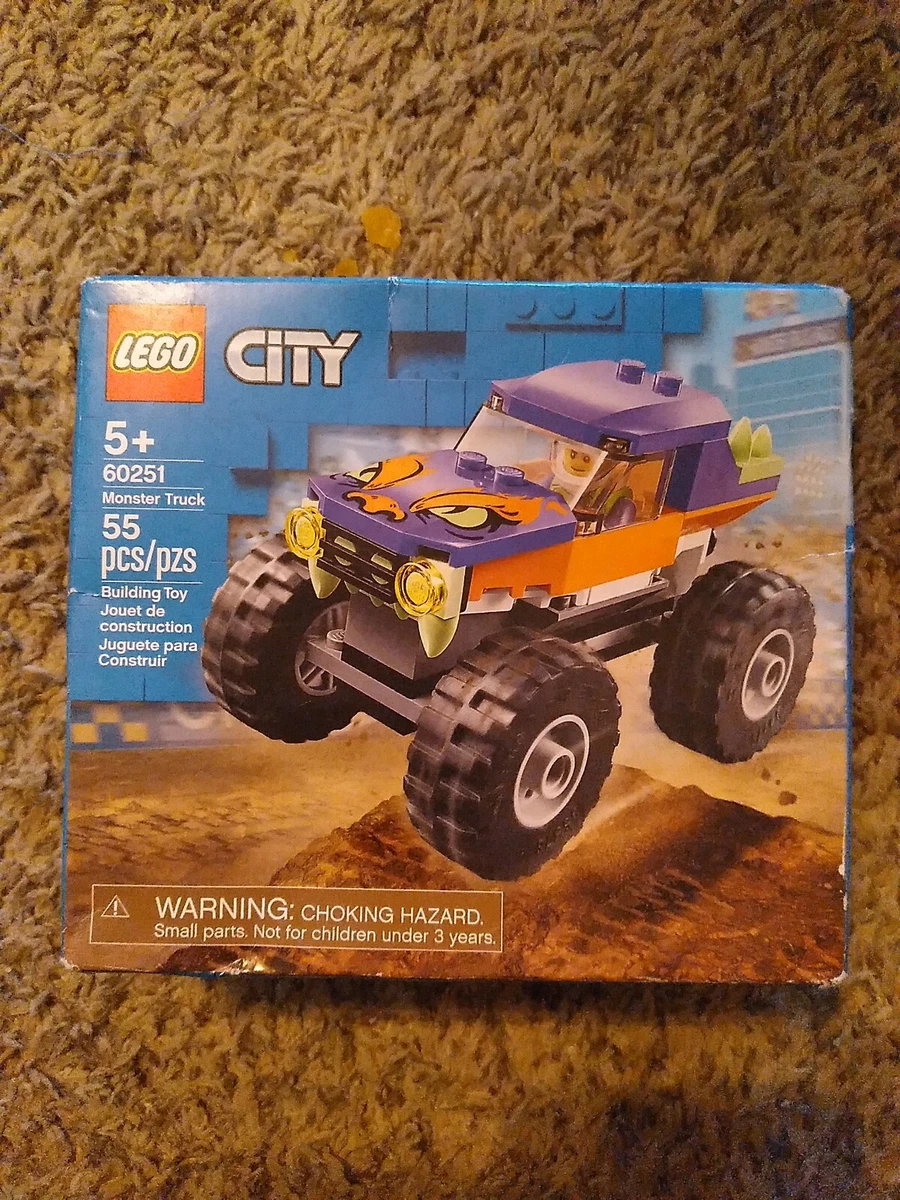 Lego City 60251 Monster Truck 55 Pcs NEW Box is not perfect