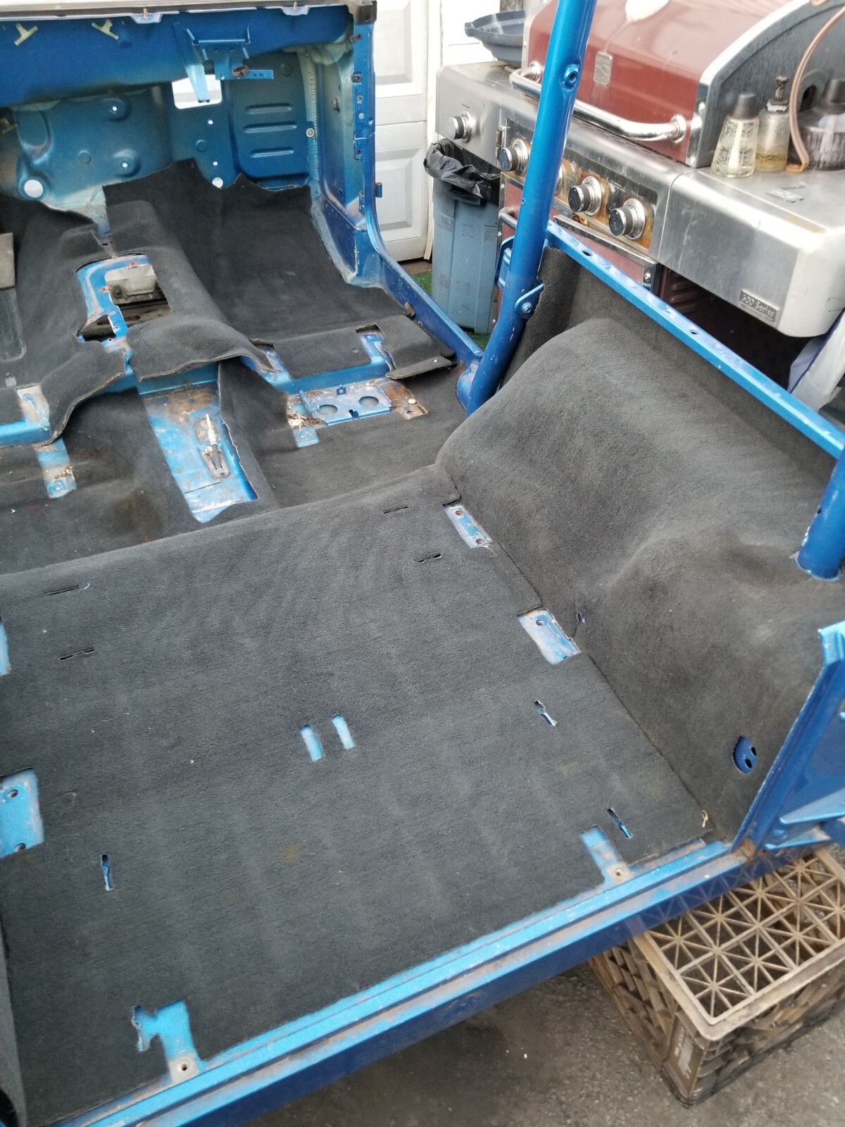 6pc SET SLATE Black Dark GRAY 0306 Jeep Wrangler TJ OEM Original