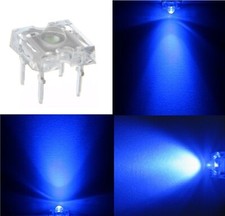 Assortimento Diodi LED Luminosi 3/5/10 Mm Bianco Giallo Rosso Verde Blu Rosa Viola (Nuovi, Senza Marca)