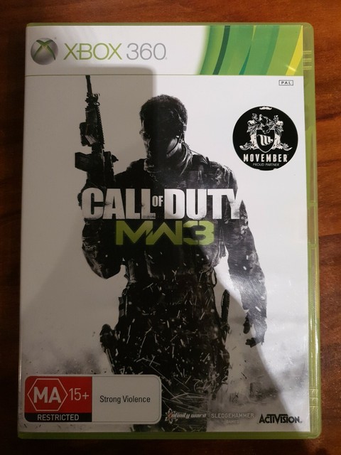 call of duty mw3 xbox 360