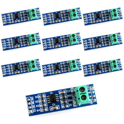 10PCS MAX485 RS485 Transceiver Module UART Serial TTL to RS485 Board ...