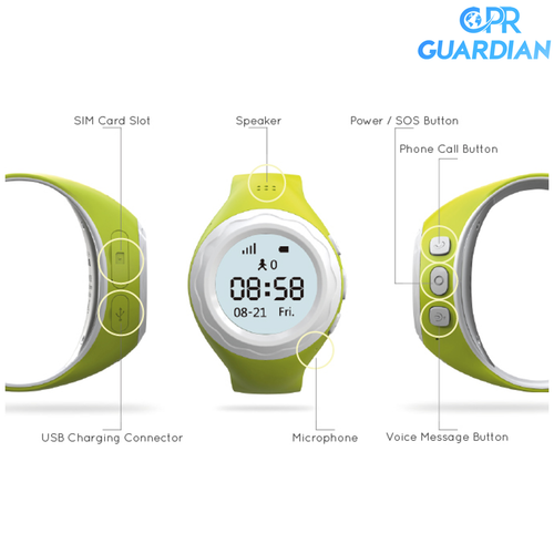 WATCHU Kids GPS Tracker Watch with SOS Button Phone Calling And Fitness Tracking - Picture 5 of 14