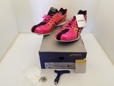 ASICS G303N GUN LAP MEN'S KNOCKOUT PINK/BLACK/FIERYFLAME 12-1/2 10-PIN 6MM NIB