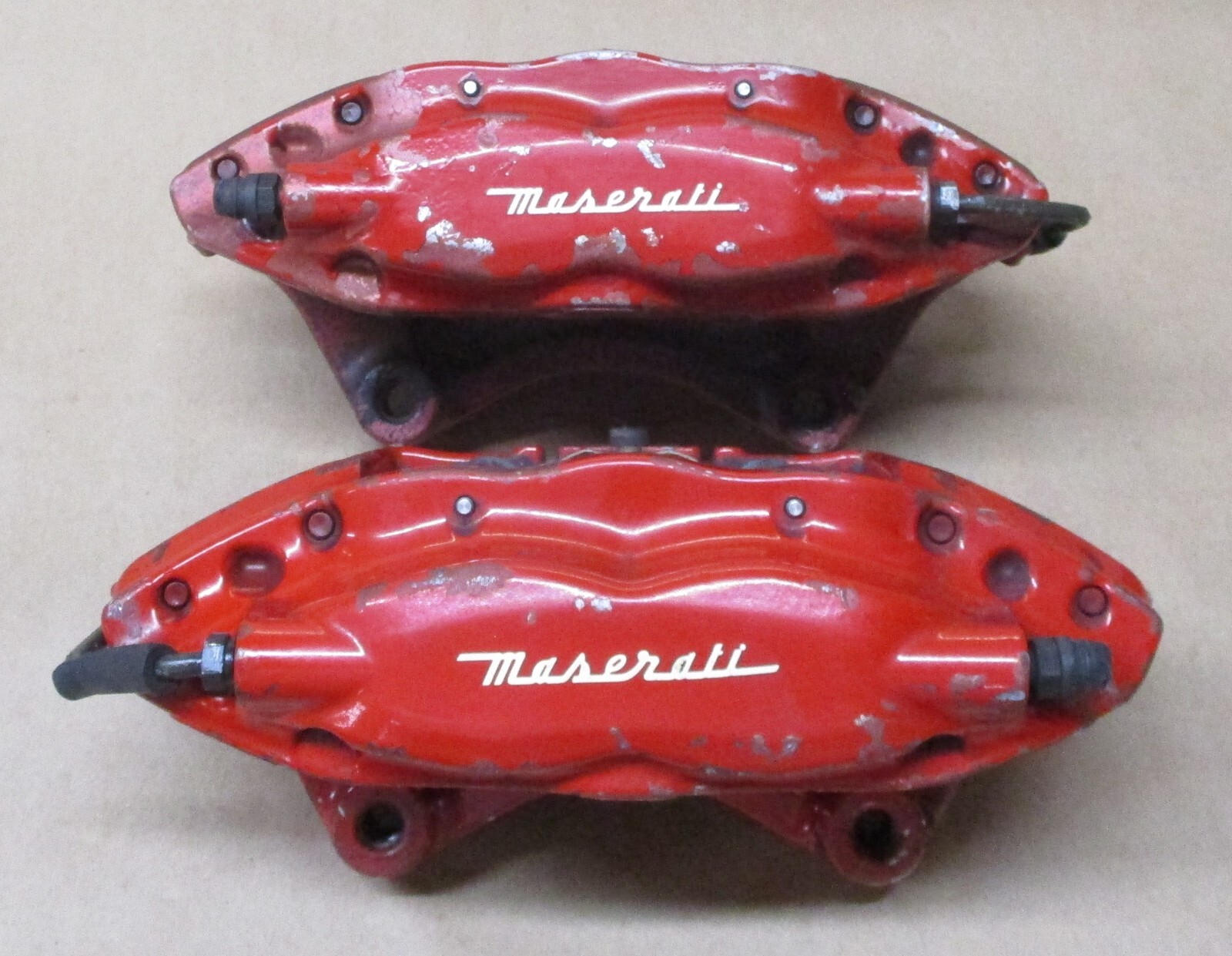 2014-2019 OEM MASERATI GHIBLI BREMBO REAR BRAKE CALIPER SET LEFT AND RIGHT