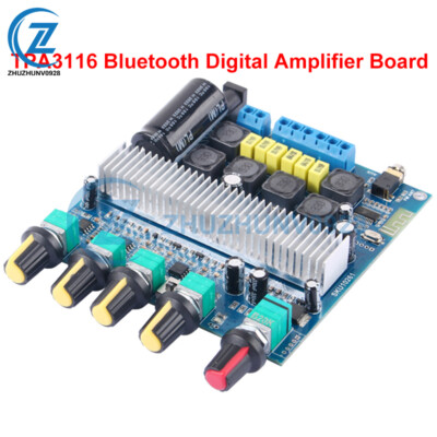 Audio Tpa3116d2 Subwoofer Amplifier Bluetooth Power Audio Amplifier Board Channel TPA3116D2 Super  Subwoofer
