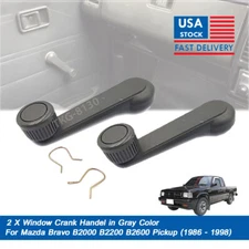 Gray Window Crank Handle Fit Mazda Bravo B2000 B2200 B2600 Pickup 1986 - 1998