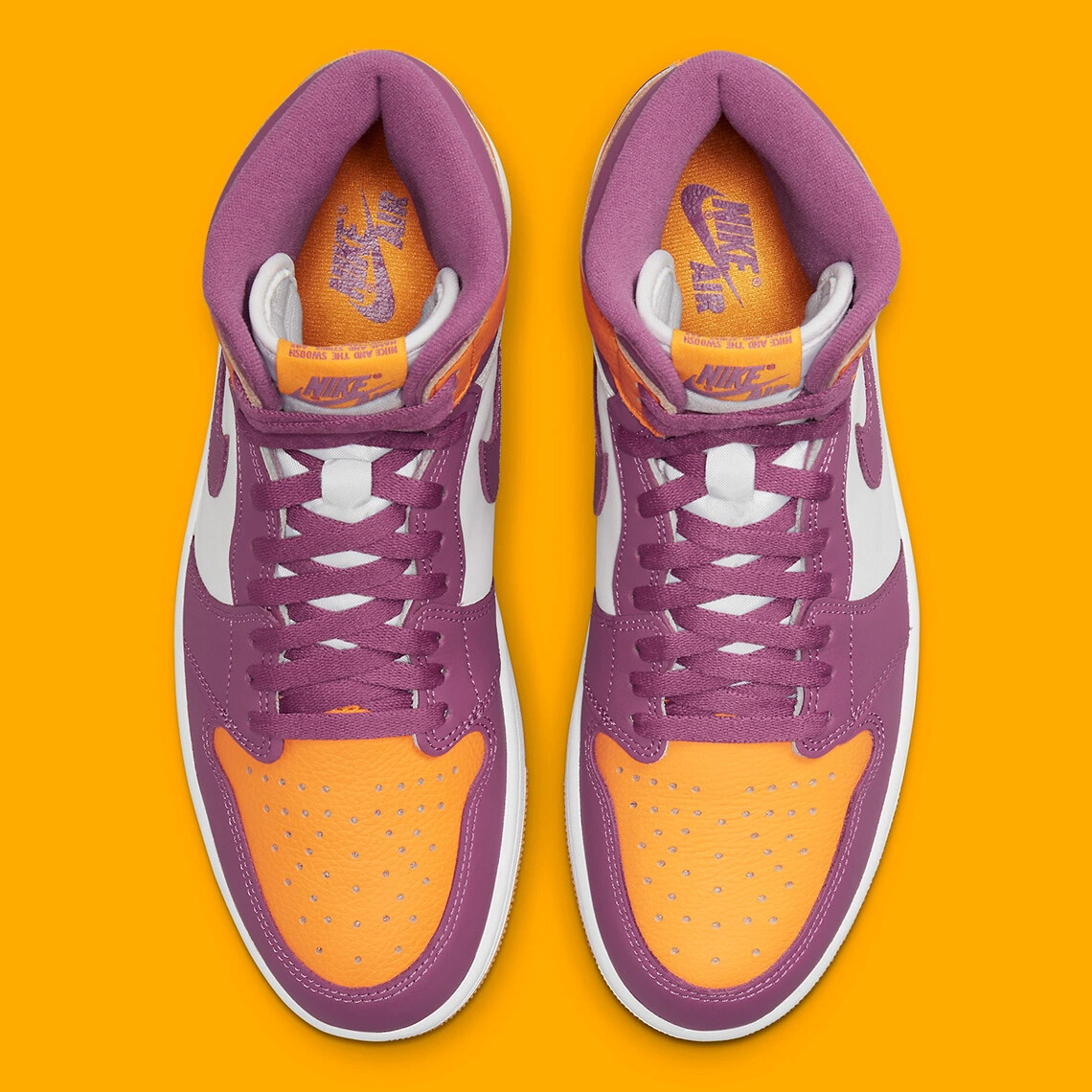 Nike Air Jordan 1 Retro High OG 'Brotherhood' Gold 555088