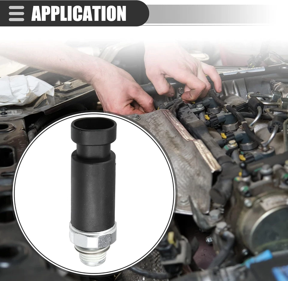 Sensor interruptor de presión de aceite del motor para Chevrolet Camaro GMC Cadillac 1999-2002 Foto 2 de 4