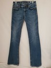 MISS ME Boot Cut Stretch Embroidered Embellished Women's Jeans Size 29 JP5095-3