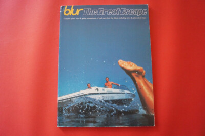 Blur - The Great Escape . Songbook Notenbuch. Piano Vocal Guitar PVG