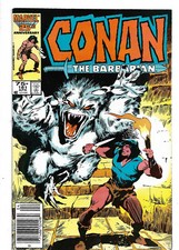 1986 Marvel-Cponan the Barbarian #181-Maddoc's Reign-Script-Jim Owsley-VF