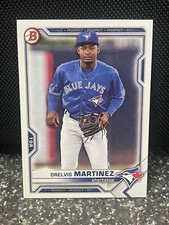 2021 Orelvis Martinez #BD-BD-38 Bowman Draft Toronto Blue Jays Free Shipping