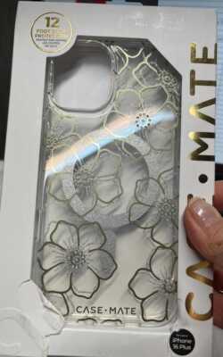 Case Mate 12 Foot Drop Protection for iphone 16 plus.