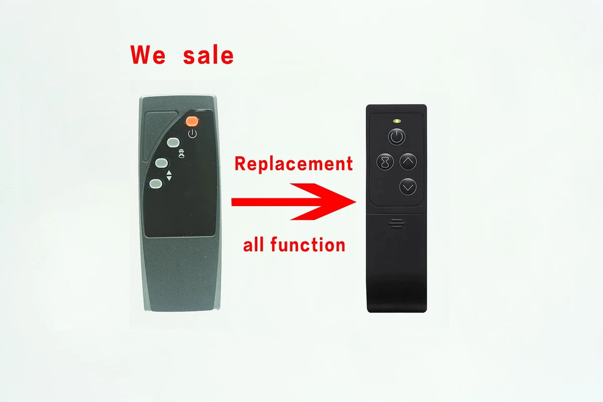 Remote Control For Twin Star Duraflame 10QI071ARA 3D Electric Fireplace  Heater | eBay