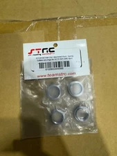 STRC Team Associated Gray STRC Spring Collars w/O-Ring SC10 4x4 STC91067GM