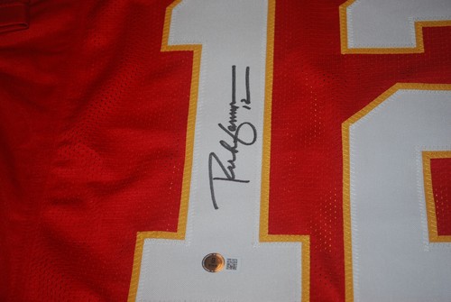 RICH GANNON Kansas City Chiefs Signed Jersey Beckett Witnessed COA 1W615876 - Picture 2 of 4