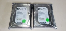 (Lot of 2) HP/Dell MB2000FCWDF 2TB 6Gb/s 7.2K SAS 3.5" Server Hard Drive