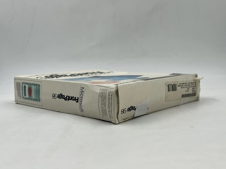 Microsoft FrontPage 98 Full Version For Windows In Original Box With Guide - Image 4 of 4