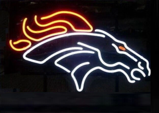 Broncos neon light deals