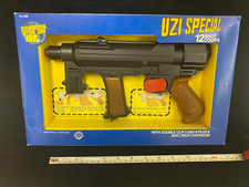 Vintage 1982 Edison Uzi Special Toy Gun Made in Italy Unused in Box