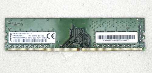 8GB Kingston 1Rx8 PC4-2666v-UA2-11