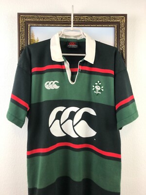 美品 90s アイルランド代表 ラグビージャージ カンタベリー Vintage 90's Ireland Canterbury Rugby Union Jersey Shirt Rare Tee