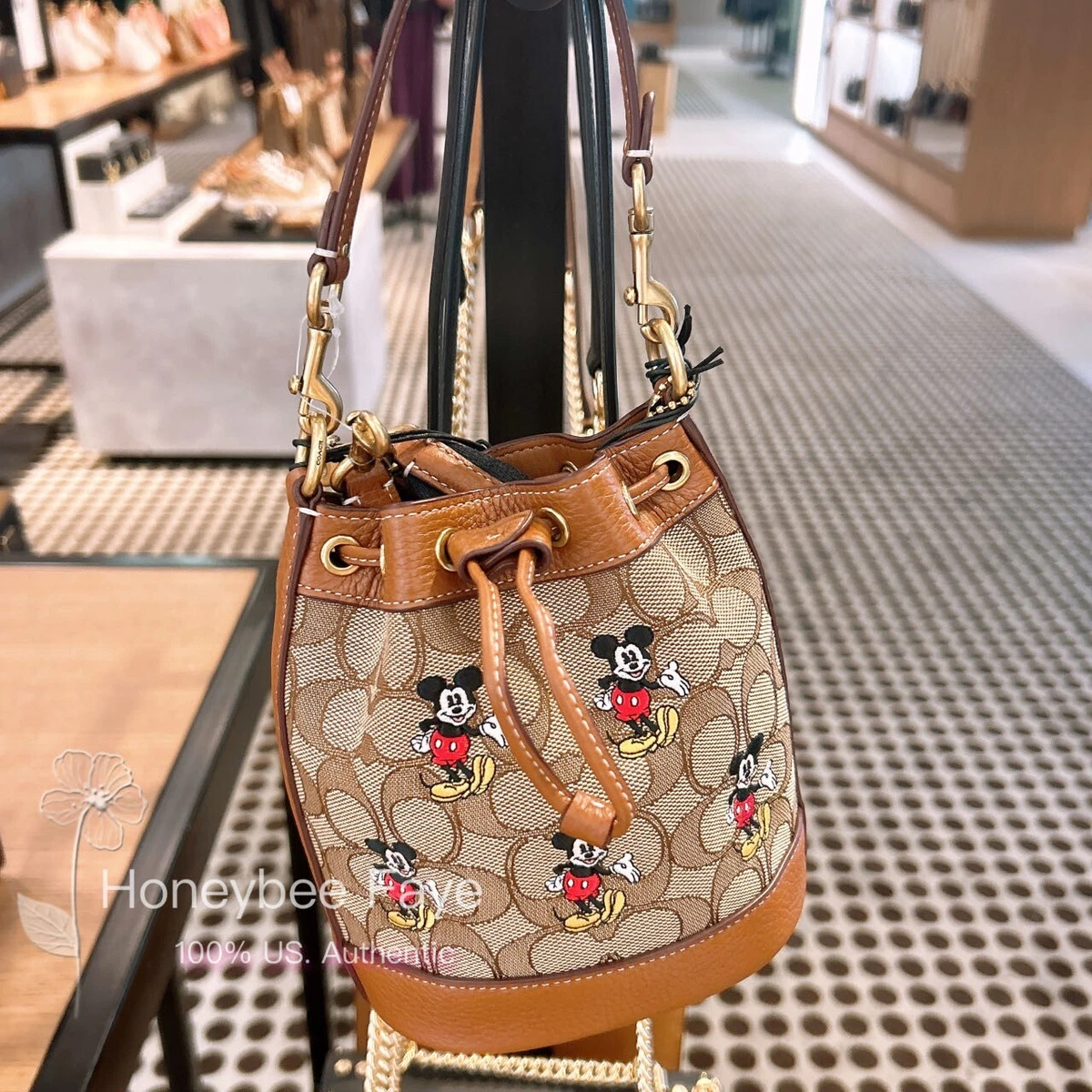 Mickey mouse bucket best sale bag