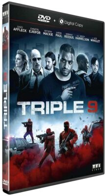 TRIPLE 9 - CHIWETEL EJIOFOR & CASEY AFFLECK - 2015 - DVD NEU NEW