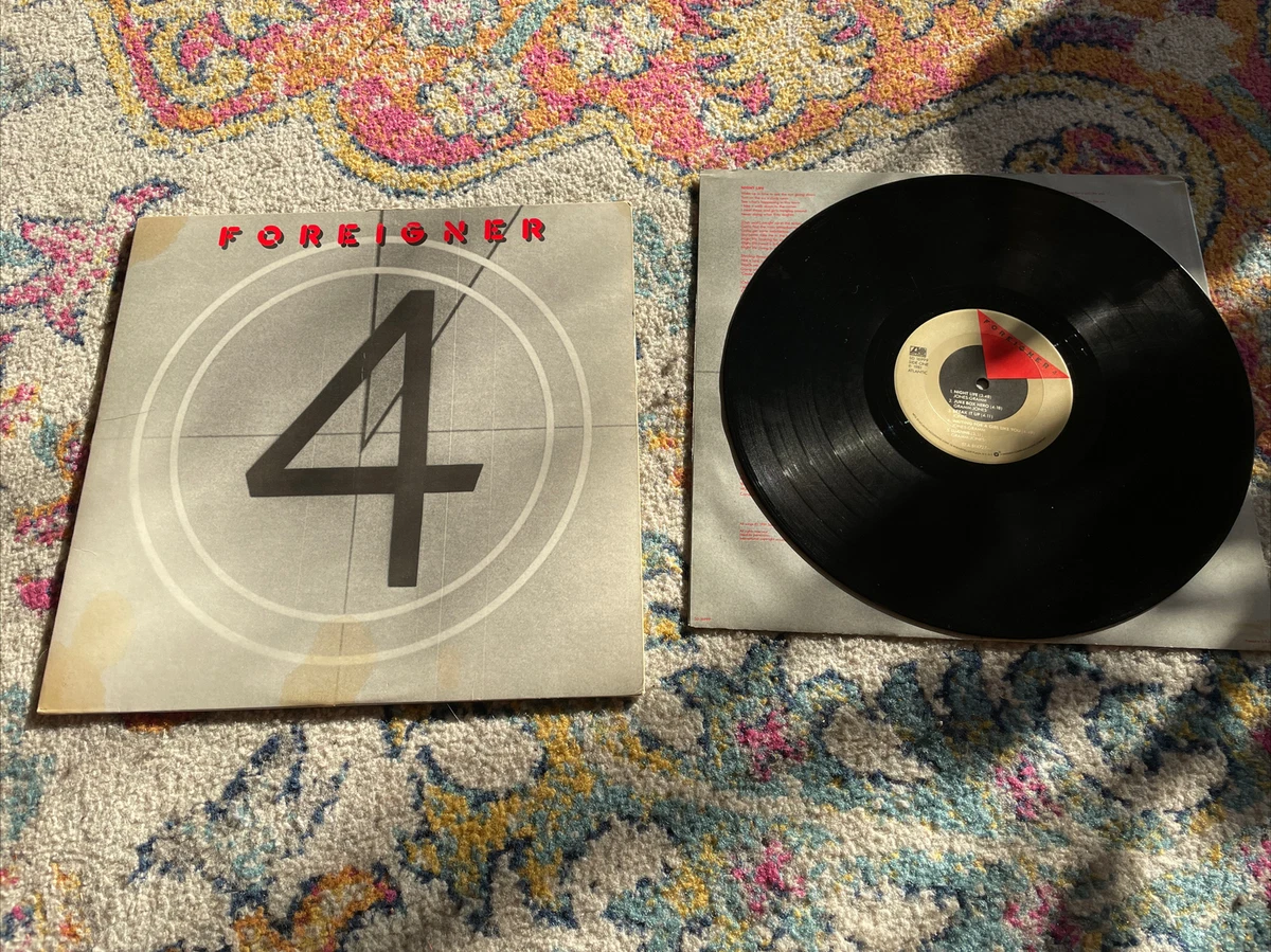 Foreigner 4 LP Vinyl Record Album Excellent Cond.