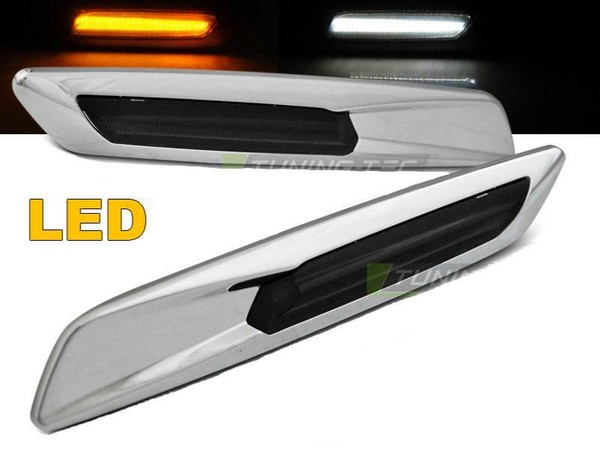 Paar Blinker Repeater BMW 3Er E92 Von 2006 Bis 2010 Led Rauchsilber-image