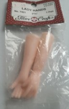 Fibre Craft Lady Hands For Doll No