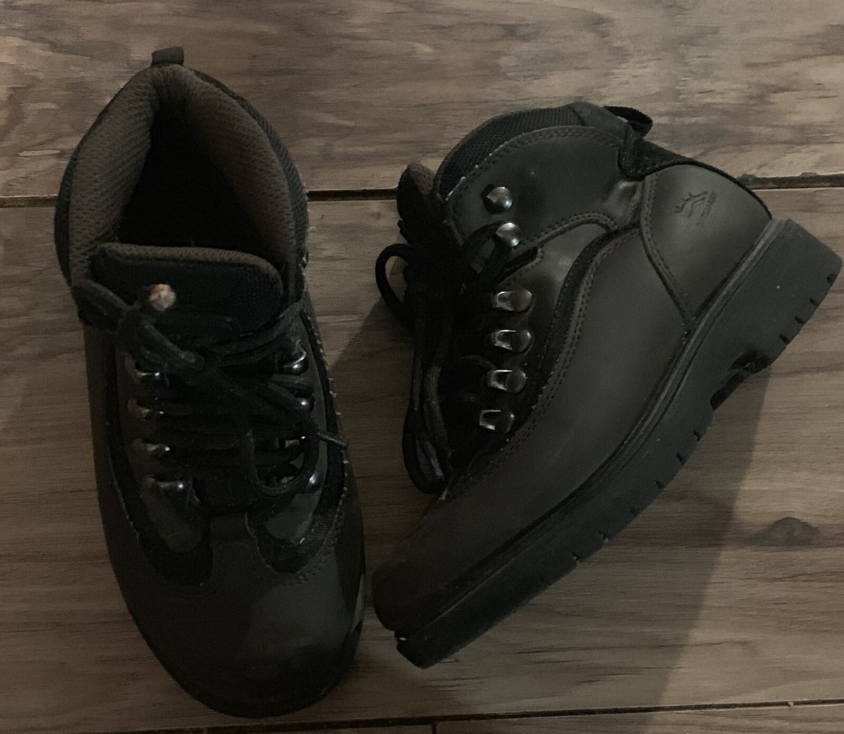 Bottes De Randonnée Deer Stags Buster Style Pour Garçon - Taille US 5, Marron Foncé Imperméable