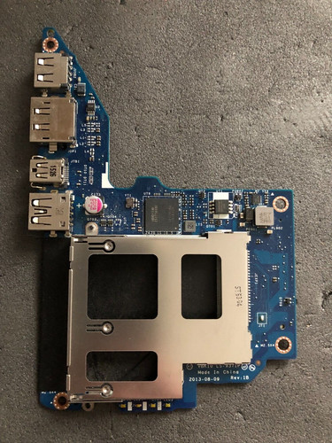 "HP ZBOOK 17 G2, USB + DVi PLATINE, entfernt von i7-4710MQ LAPTOP, 17,3"