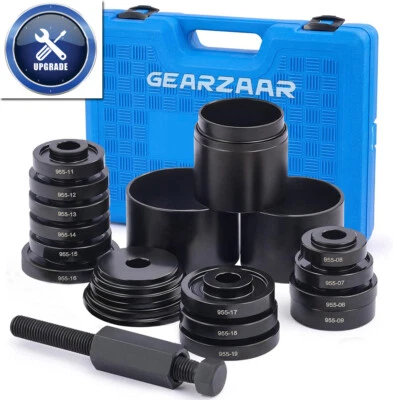 GEARZAAR 23Pc Front Wheel Drive Bearing Puller Press Removal Installation Tool Kit Set UK