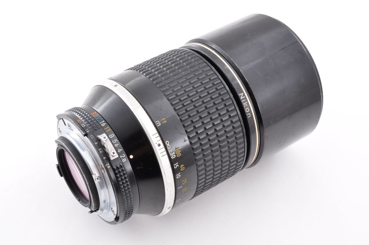 Nikon Ai-s Nikkor ED 180mm f/2.8 MF Telephoto Lens From Nikon Ai-s Nikkor ED 180mm f/2.8 MF Telephoto Lens From