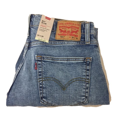 511 Slim Stretch Blue Denim Jeans 