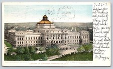 Library Of Congress Washington DC 1907 Vintage Postcard E10