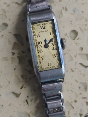 VINTAGE Nivada Tank Lady Watch Swiss Made 1920 rare | eBay