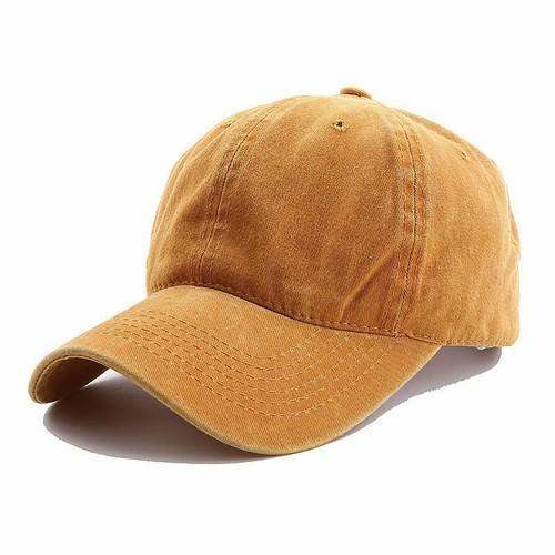 Cappello uomo donna sbiadito nuovo baseball regolabile moda denim stile vintage berretto navy - Foto 13 di 27