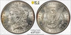 1885-S Morgan Silver Dollar $1, PCGS Gold Shield Genuine UNC Detail
