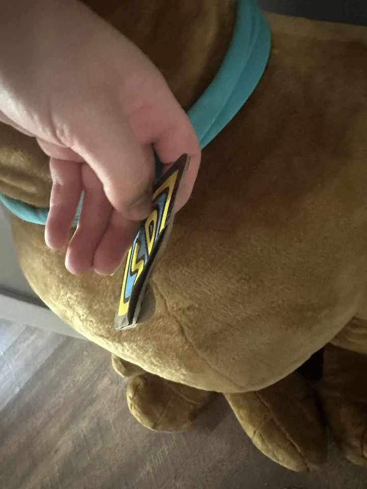 Vintage Scooby Doo Stuffed Velvet Plush Sitting 48 Very Rare ToyFactory - Image 3 of 4