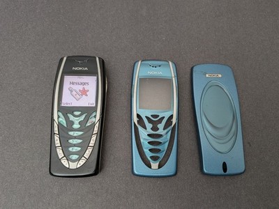 Nokia 7210 NHL-4 Phone Unlocked BLD-3 Battery Extra Fascia Covers