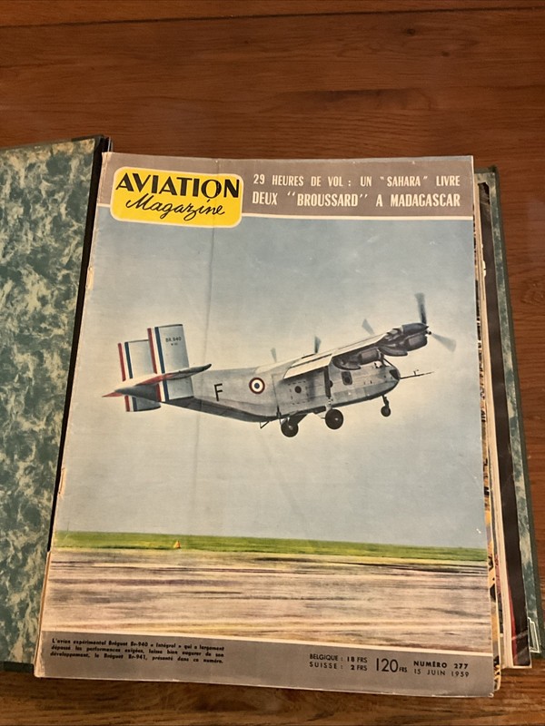 Lot Of 23 Vintage 1959-60Aviation Magazine Number 277-300 All In French