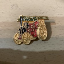 (Cars)… Badges Enamel Shaped ….traction Engine