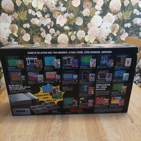 Nintendo Nes Konsole - Super Set - Mario Bros Tetris Soccer - Ovp - Cib - PAL