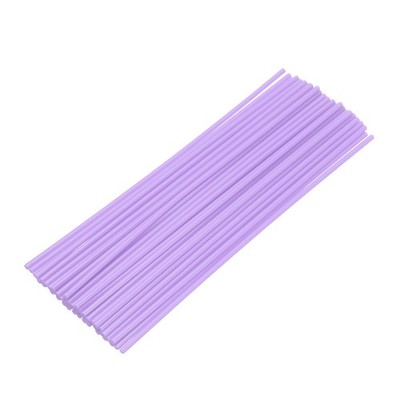 3D Pen Printer Filament Refill, Pure Purple PCL Eco-Filament Strands Pack of 50